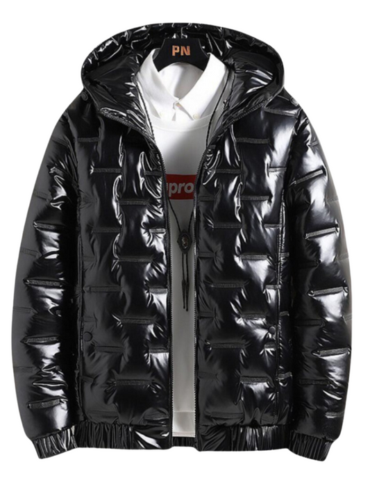 Giacca Bomber Night — Eleganza e Carattere