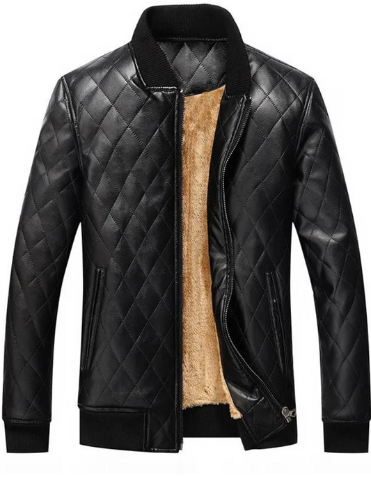 Elvis Slim Leather Coat — L’Icona dell’Eleganza Maschile