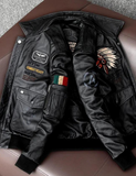 Giacca in Pelle Warrior — Spirito da Combattente